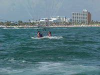 Pairisailing on the beach in clearwater. What a beautiful place and experience. I can't wait to go back again for a 3rd time. I love it there....